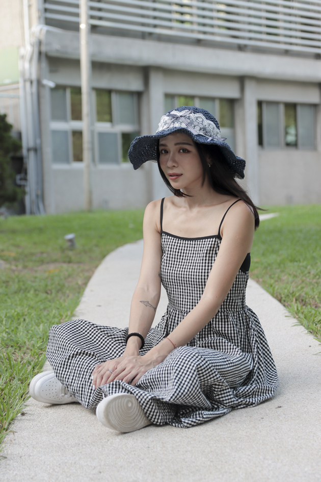 柔美蓓蕾草帽(防曬)