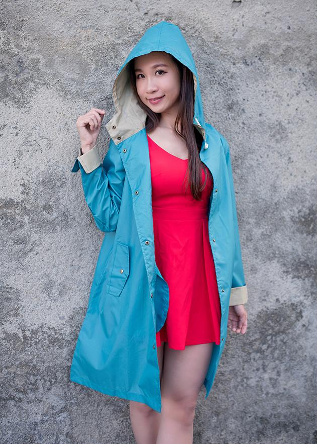 時尚學院防水風衣(擋雨.遮曬.擋風)