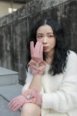 翩翩起舞羊毛手套(禦寒.保暖.觸屏)