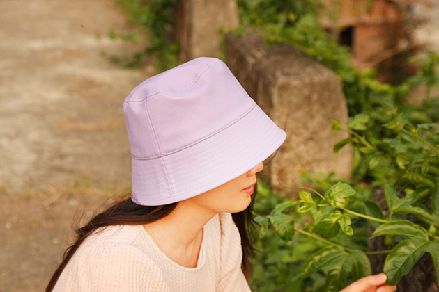 古典PU皮漁夫帽(防水.保暖.遮曬)