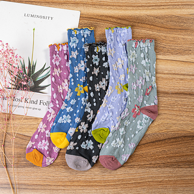 百花爭妍推推襪