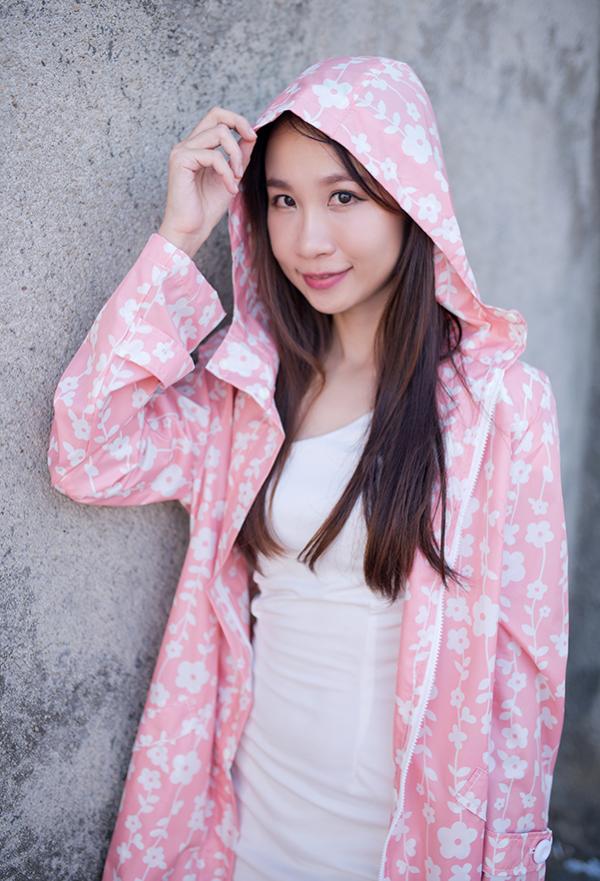 凡爾玫瑰防水風衣(擋雨.遮曬.擋風)