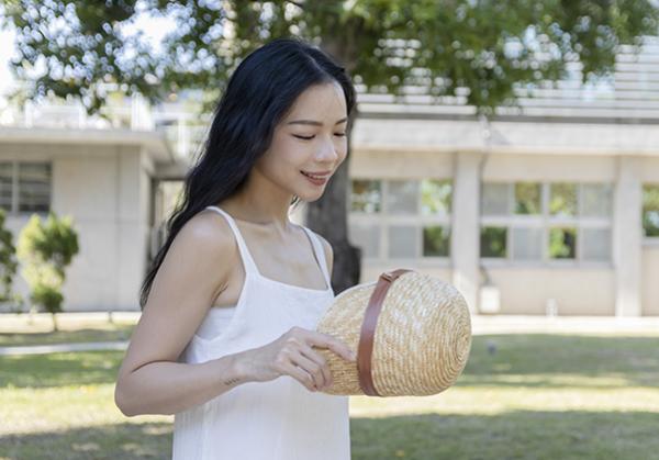 文藝詩意草帽(防曬)